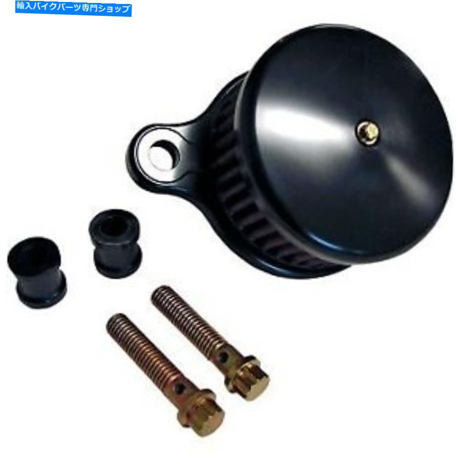 Air Filter ジョーカーブラックスムーズハイパフォーマンスエアクリーナーキットハーレーツインカム Joker Black Smooth High-Performance Air Cleaner Kit for Harley Twin Cam【並行輸入品】