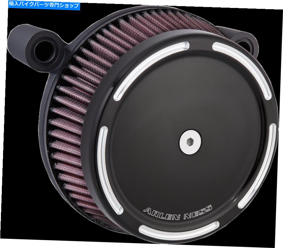 Air Filter アーレンネス合成ステージ1エアクリーナーブラック50-839 Arlen Ness Synthetic Stage 1 Air Cleaner Black 50-839【並行輸入品】