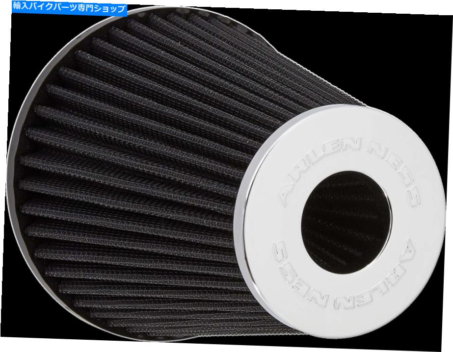 Air Filter アーレンネスモンスターエアクリーナーブラック81-039 Arlen Ness Monster Air Cleaner Black 81-039【並行輸入品】