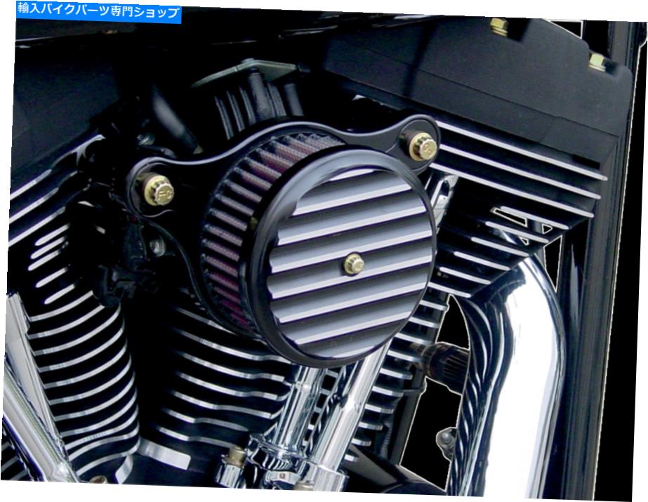 Air Filter ジョーカーマシンフィンエアクリーナー - ブラック-XL 10-202B JOKER MACHINE Fin Air Cleaner - Black - XL 10-202B【並行輸入品】