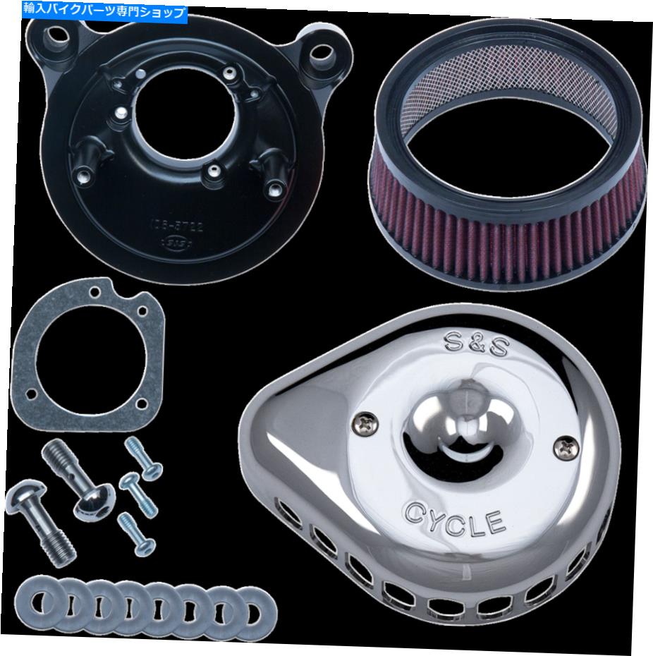 Air Filter S＆Sサイクル170-0441 AIR CLNR CHR MTD 01-17TC S&S CYCLE 170-0441 AIR CLNR CHR MTD 01-17TC【並行輸入品】