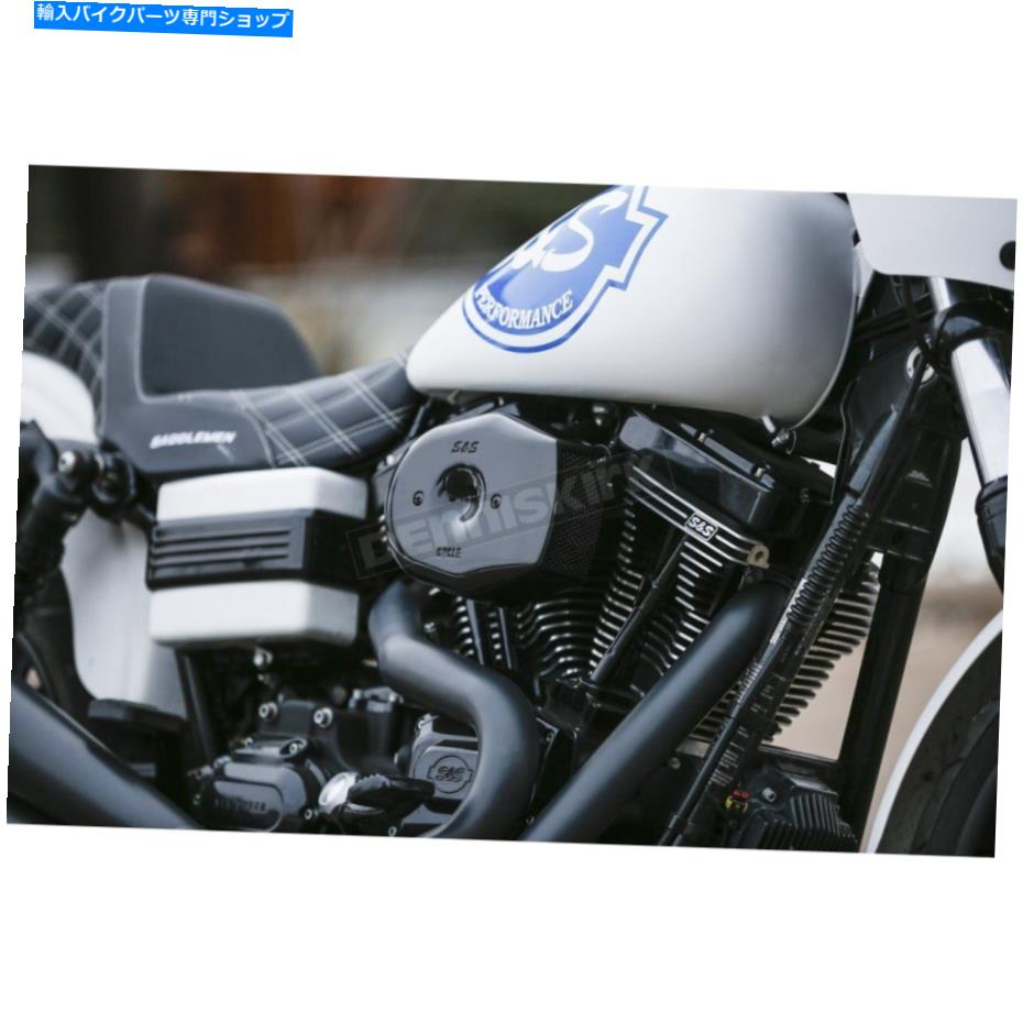 Air Filter S＆Sサイクルブラックステルストリビュートエアクリーナーキット-170-0599 S&S Cycle Black Stealth Tribute Air Cleaner Kit - 170-0599【並行輸入品】