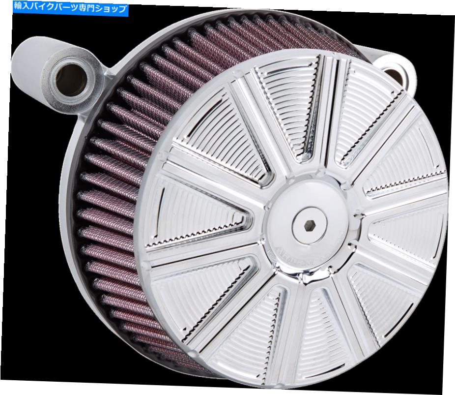 Air Filter アーレンネスビレットサッカーステージIエアフィルターキットw/スチールカバー10ゲージクロム Arlen Ness Billet Sucker Stage I Air Filter Kit w/ Steel Cover 10-Gauge chrome【並行輸入品】