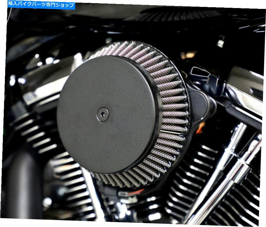 Air Filter La Choppersブラックラウンドエアクリーナーフィルターキット08-17ハーレーツーリングソフトアイルFLS La Choppers Black Round Air Cleaner Filter Kit 08-17 Harley Touring Softail FLS【並行輸入品】｜Us Custom Parts Shop USDM