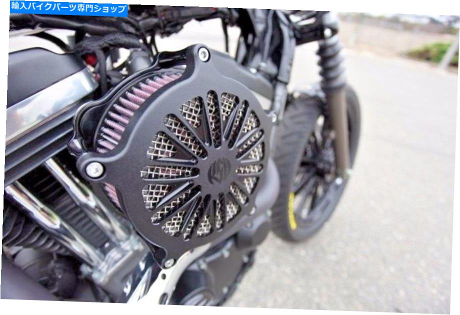 Air Filter エアクリーナーハーレーXLスポーツスターRSDベンチュリボスブラックOPS 0206-2041-SMB HB Air Cleaner Harley XL Sportster RSD Venturi Boss Black Ops 0206-2041-SMB HB【並行輸入品】