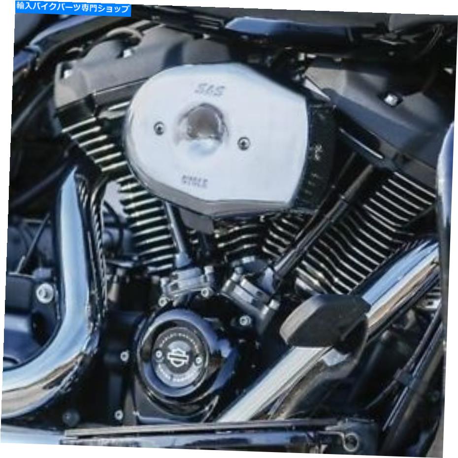 Air Filter S＆S 170-0595AクロムステルストリビュートエアクリーナーフィルターキットハーレーM8 FL 17-19 S&S 170-0595A Chrome Stealth Tribute Air Cleaner Filter Kit Harley M8 FL 17-19【並行輸入品】｜Us Custom Parts Shop USDM