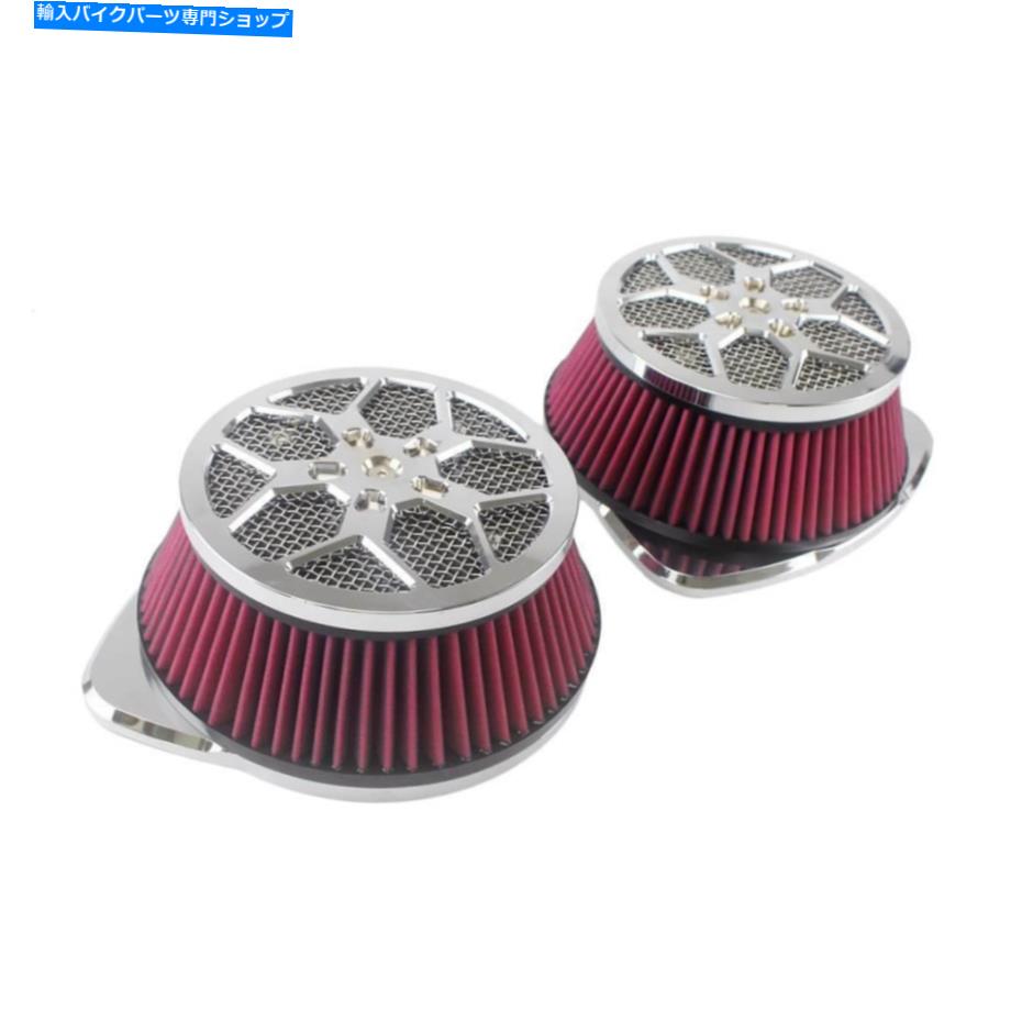 Air Filter スズキブルバードM109Rブラックダガーエアクリーナー吸気フィルターデュアルビッグサッカー Suzuki Boulevard M109R Black Dagger Air Cleaner Intake Filter Dual Big Sucker【並行輸入品】