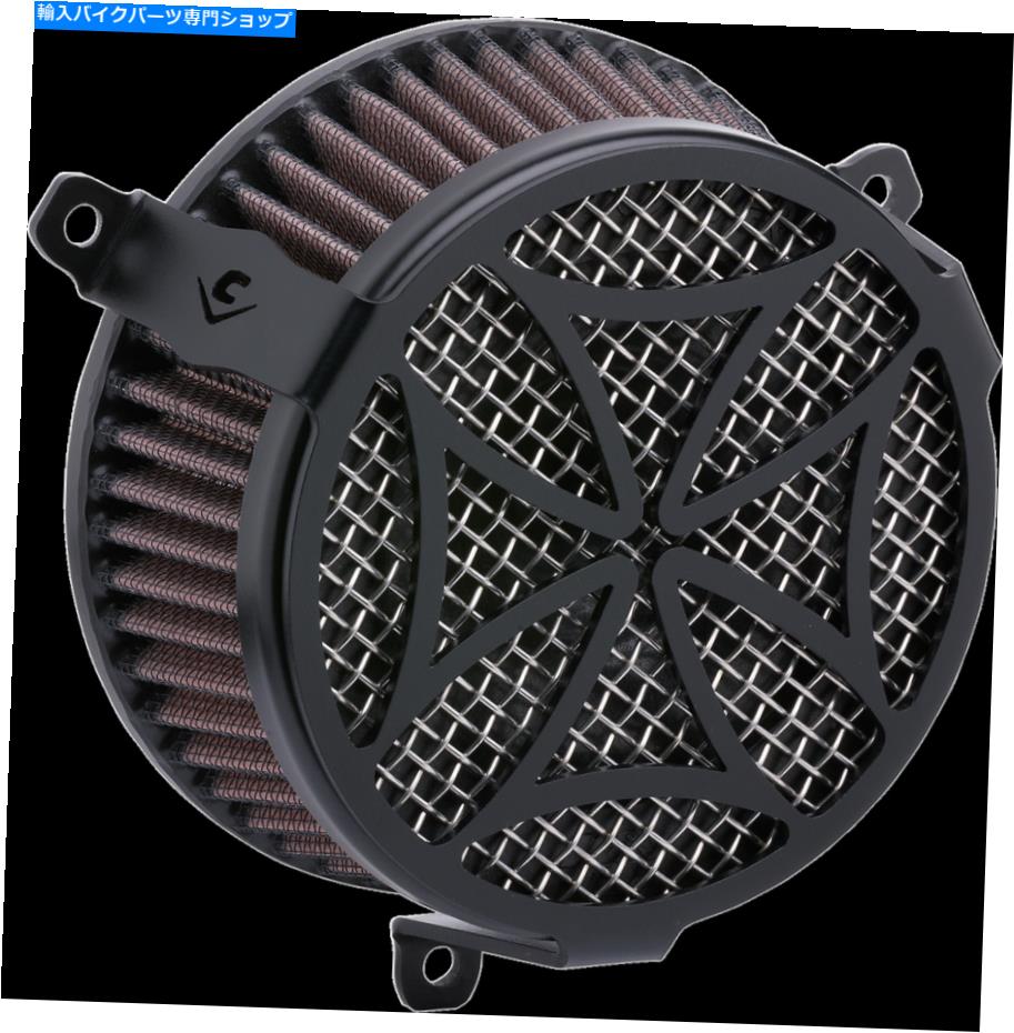 Air Filter 18-21ハーレーソフトアイルスリムFLSLコブラクロスネイキッドエアインテークブラック 18-21 for Harley Softail Slim FLSL COBRA Cross Naked Air Intake Black【並行輸入品】