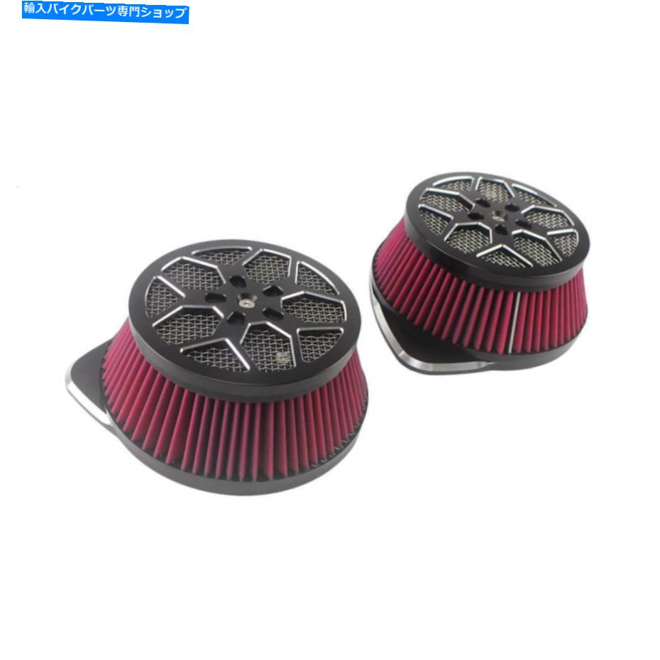 Air Filter スズキブルバードM109Rブラックダガーエアクリーナー吸気フィルターデュアルビッグサッカー Suzuki Boulevard M109R Black Dagger Air Cleaner Intake Filter Dual Big Sucker【並行輸入品】
