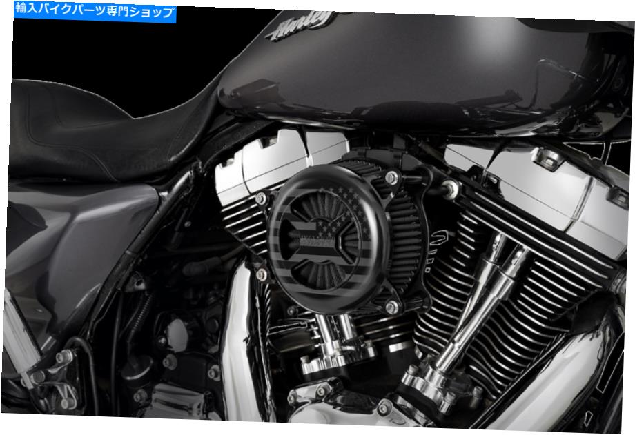 Air Filter Vance＆Hines Black Vo2 America Air Filter Cleaner Kit 99-17 HarleySoftail FXS Vance & Hines Black VO2 America Air Filter Cleaner Kit 99-17 Harley Softail FXS【並行輸入品】