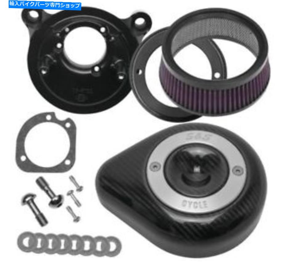 Air Filter S&Sサイクルステルスティアドロップエアクリーナーキット170-0499 S & S Cycle Stealth Teardrop Air Cleaner Kits 170-0499【並行輸入品】