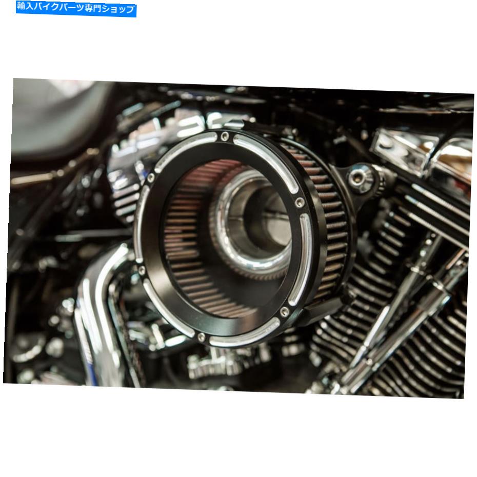 Air Filter 2017-2018ハーレーツーリングのためのトラスクリバースカットアサルトハイフローエアクリーナー Trask Reverse Cut Assault High-Flow Air Cleaner for 2017-2018 Harley Touring【並行輸入品】 108,779円