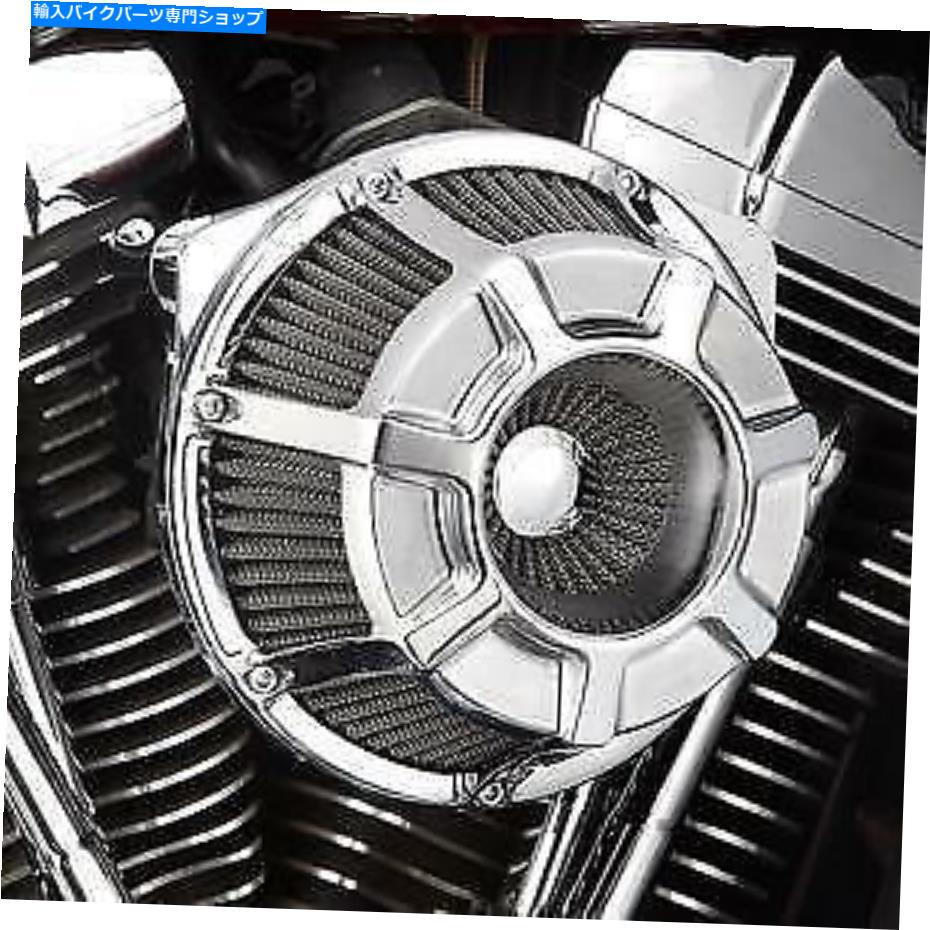 Air Filter Arlen Ness [18-932] Vツインクロムベベル用の逆シリーズエアクリーナーキット Arlen Ness [18-932] Inverted Series Air Cleaner Kits for V-Twin Chrome Beveled【並行輸入品】