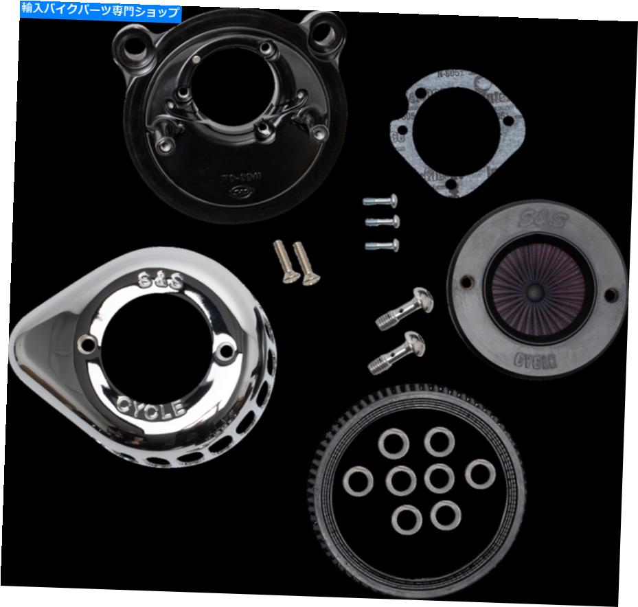 Air Filter S＆Sサイクル170-0725Aエアスティンガーエアクリーナーキット S & S Cycle 170-0725A Air Stinger Air Cleaner Kit【並行輸入品】