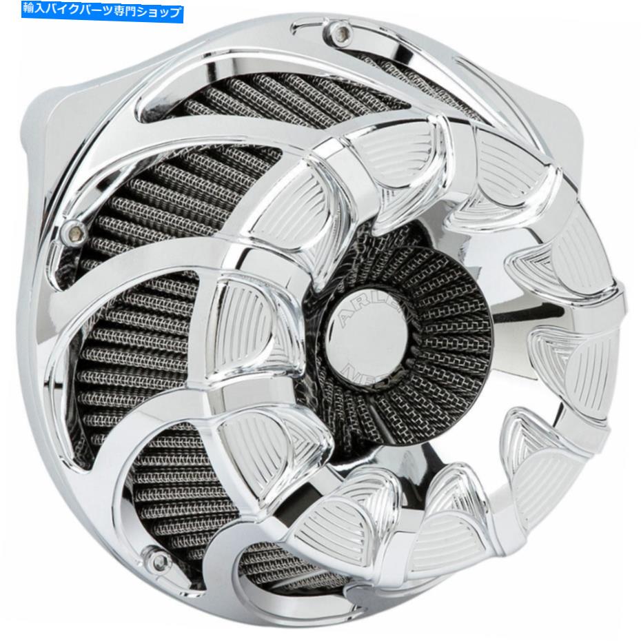 Air Filter Arlen Ness Chrome Drift Interted Big Sucker Air Cleaner 2017-19 HarleyM8 Arlen Ness Chrome Drift Inverted Big Sucker Air Cleaner 2017-19 Harley M8【並行輸入品】