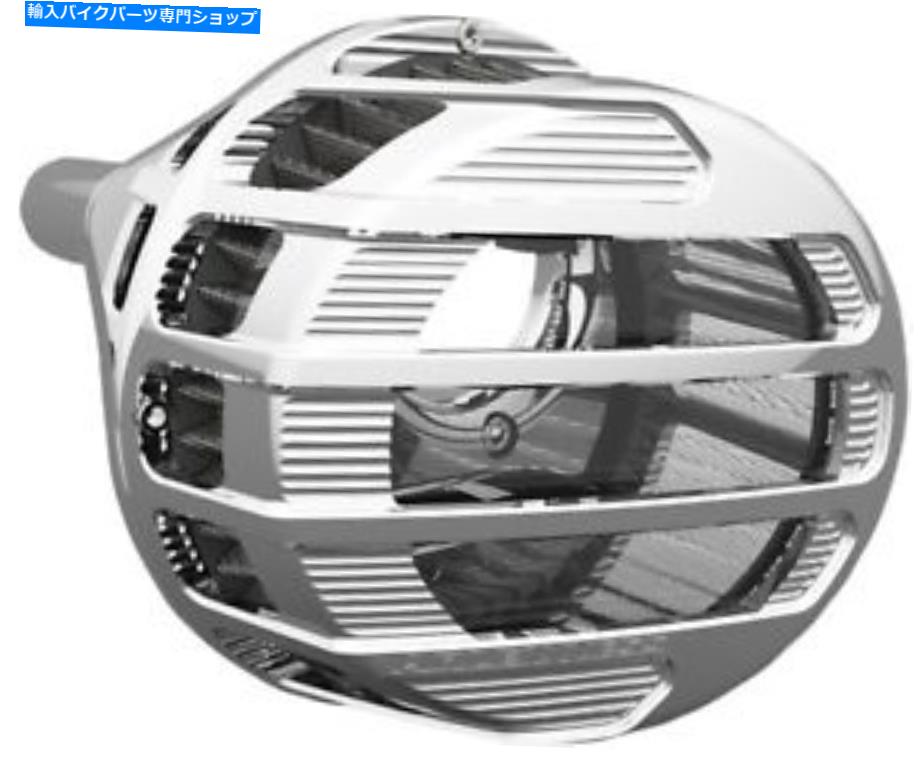 Air Filter アーレンネスサイドキックエアクリーナーキットクロム＃81-303ハーレーデビッドソン Arlen Ness Sidekick Air Cleaner Kit Chrome #81-303 Harley Davidson【並行輸入品】
