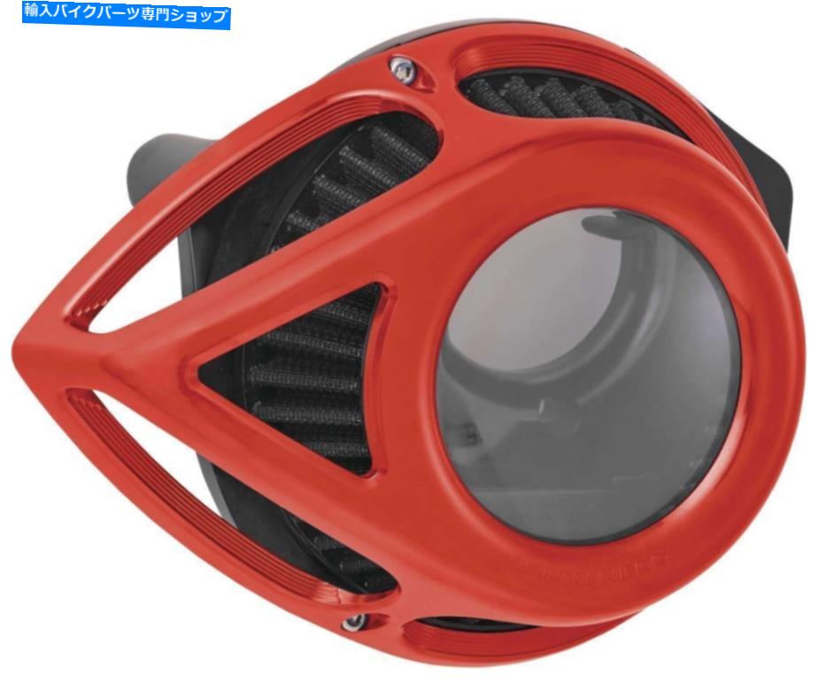 Air Filter Arlen Ness Clear Tear Sucker Red Air Cleaner 18-969 Arlen Ness Clear Tear Sucker Red Air Cleaner 18-969【並行輸入品】