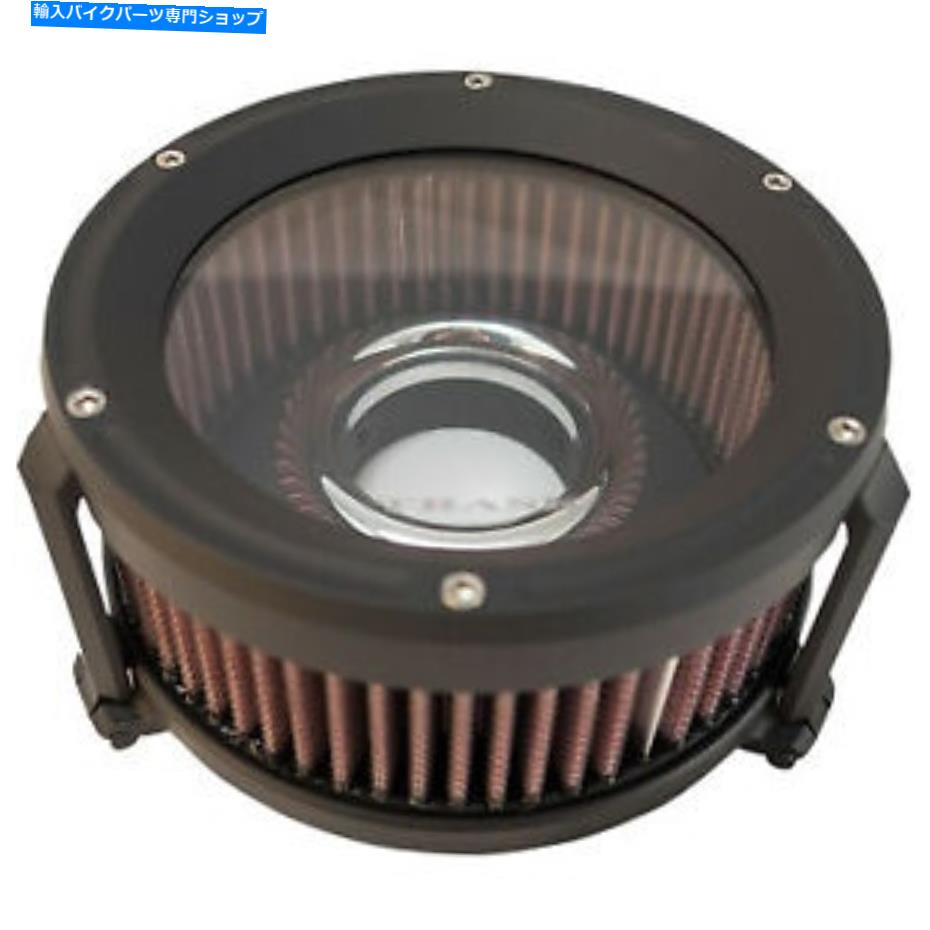 Air Filter トラスク1010-2268 TM-1023BKアサルトチャージハイフロウエアクリーナーブラック-'17+ fl TRASK 1010-2268 TM-1023BK Assault Charge High-Flow Air Cleaner Black - '17+ FL【並行輸入品】