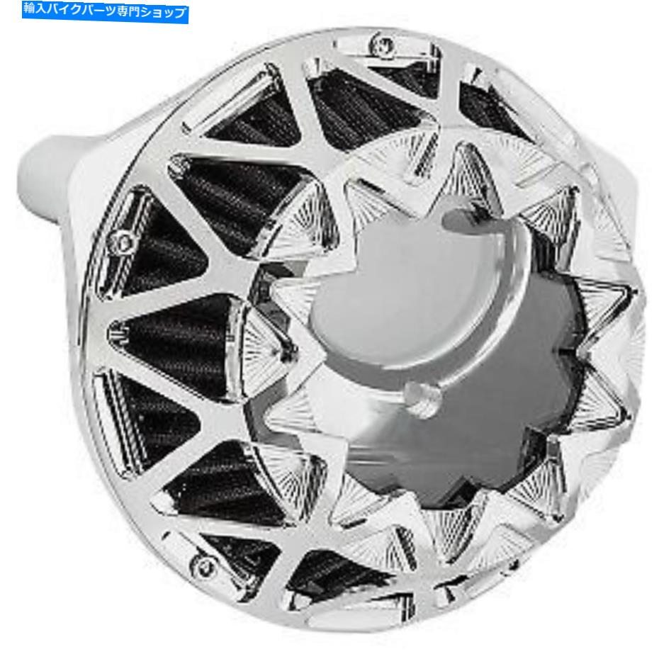 Air Filter アーレンネス600-050ハーレー用クロムクロスファイアエアクリーナー Arlen Ness 600-050 Chrome Crossfire Air Cleaner for Harley【並行輸入品】