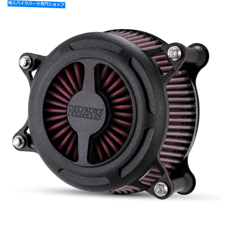 Air Filter Vance＆Hines 42057 Black Wrinkle Vo2 Blade Air Cleaner HarleyM8 Softail 18-up Vance & Hines 42057 Black Wrinkle VO2 Blade Air Cleaner Harley M8 Softail 18-Up【並行輸入品】