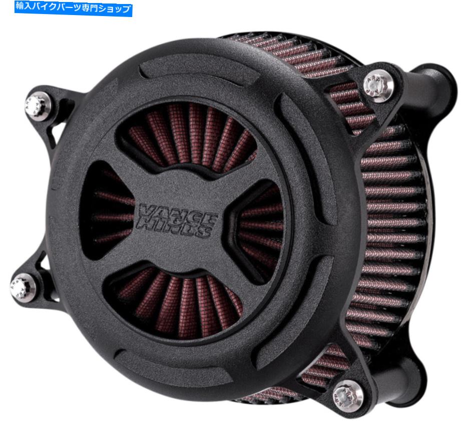 Air Filter Vance＆Hines Vo2 x Black Wrinkle Air Cleaner Intake Kit（42361） Vance & Hines VO2 X Black Wrinkle Air Cleaner Intake Kit (42361)【並行輸入品】