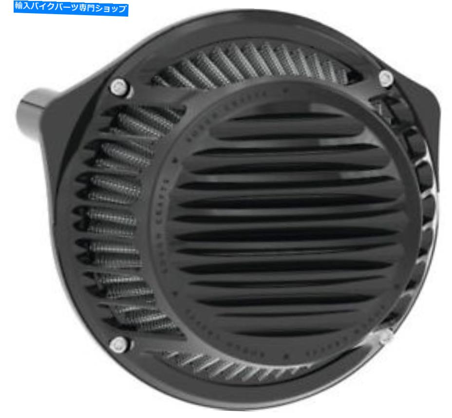 Air Filter ラフクラフトエアクリーナーブラックラウンドRC-600-010 Rough Craft Air Cleaner Black Round RC-600-010【並行輸入品】
