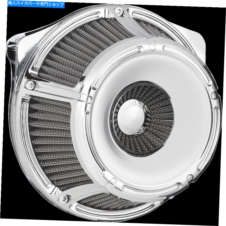 Air Filter Arlen Ness 18-914 Vツインクロムスロットトラック用の逆シリーズエアクリーナーキット Arlen Ness 18-914 Inverted Series Air Cleaner Kits for V-Twin Chrome Slot Track【並行輸入品】
