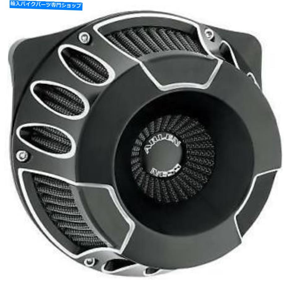 Air Filter Arlen Ness Invertedシリーズvツインエアクリーナーブラックディープカット18-927 USA MADE Arlen Ness Inverted Series V-Twin Air Cleaner Black Deep Cut 18-927 USA Made【並行輸入品】
