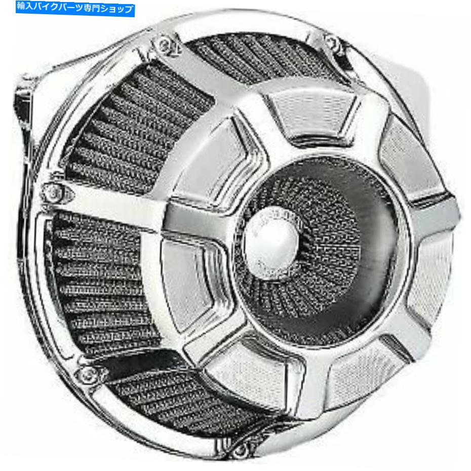 Air Filter Arlen Ness Chrome Beveled逆シリーズエアクリーナーキットハーレー1010-1214 Arlen Ness Chrome Beveled Inverted Series Air Cleaner Kit for Harley 1010-1214【並行輸入品】