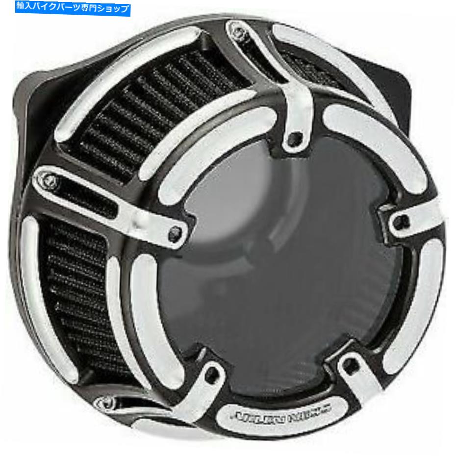 Air Filter アーレンネスブラックコントラストメソッドクリアシリーズエアクリーナーキットハーレー Arlen Ness Black Contrast Method Clear Series Air Cleaner Kit for Harley【並行輸入品】