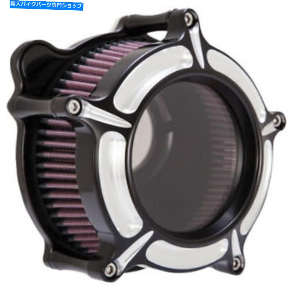 Air Filter ローランド・サンズRSDブラックコントラストカットクラリオンエアクリーナーハーレーケーブルビッグツイン Roland Sands RSD Black Contrast Cut Clarion Air Cleaner Harley Cable Big Twin【並行輸入品】