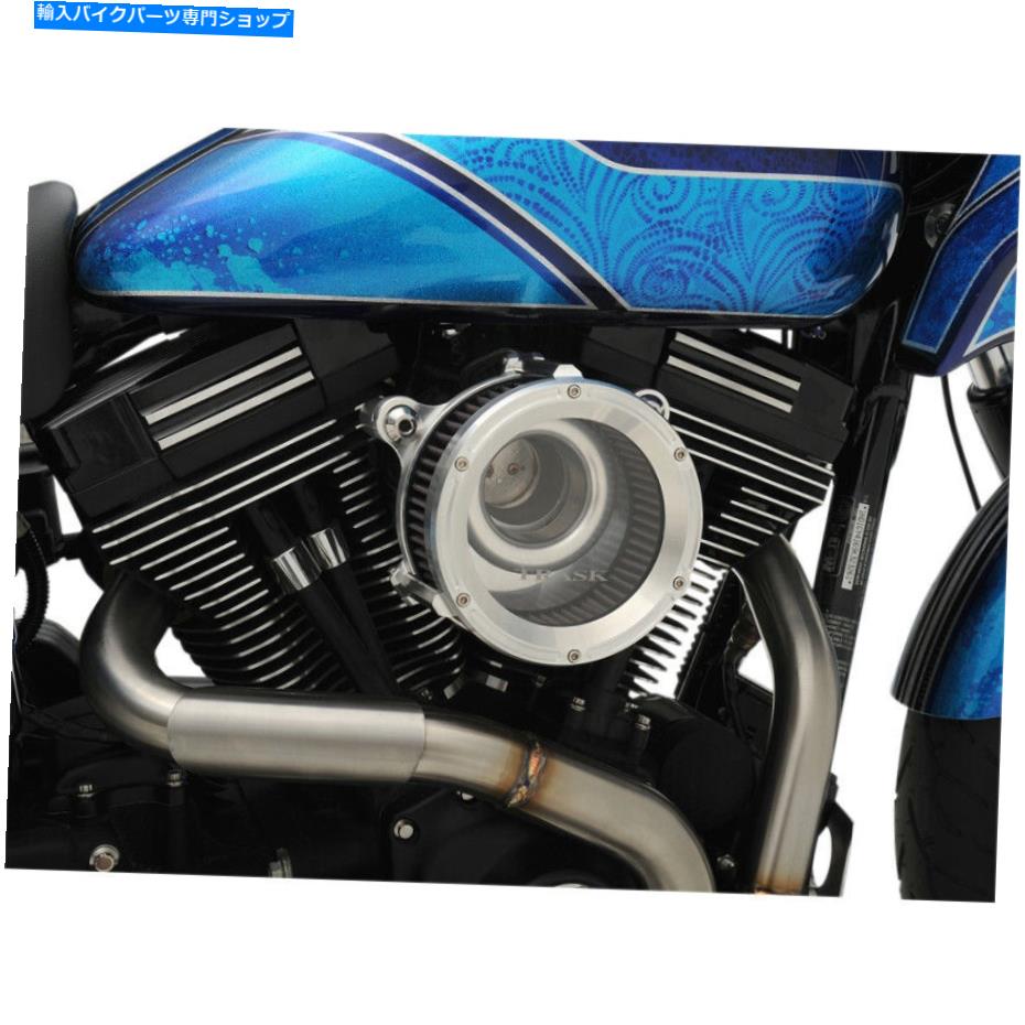 Air Filter 1993年から2017年のハーレーモデルのためのRash Machined Assault High-Flow Air Cleaner* Trask Raw Machined Assault High-Flow Air Cleaner for 1993-2017 Harley Models*【並行輸入品】|Us Custom Parts Shop USDM
