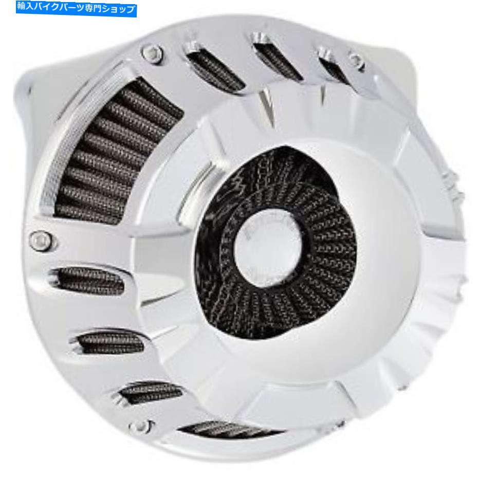 Air Filter アーレンネス18-926クロムディープカットインバートシリーズエアクリーナーキットハーレー Arlen Ness 18-926 Chrome Deep Cut Inverted Series Air Cleaner Kit for Harley【並行輸入品】