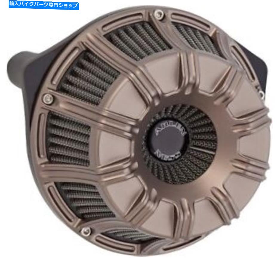 Air Filter Arlen Ness 10ゲージ繰り返しビッグサッカーエアクリーナーキットチタン＃600-014 Arlen Ness 10-Gauge Inverted Big Sucker Air Cleaner Kit Titanium #600-014【並行輸入品】