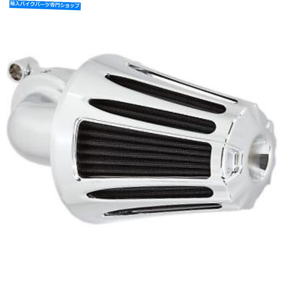 Air Filter アーレンネス81-032クロムアルミニウムディープカットモンスターサッカーエアクリーナーハーレーM8 Arlen Ness 81-032 Chrome Aluminum Deep Cut Monster Sucker Air Cleaner Harley M8【並行輸入品】