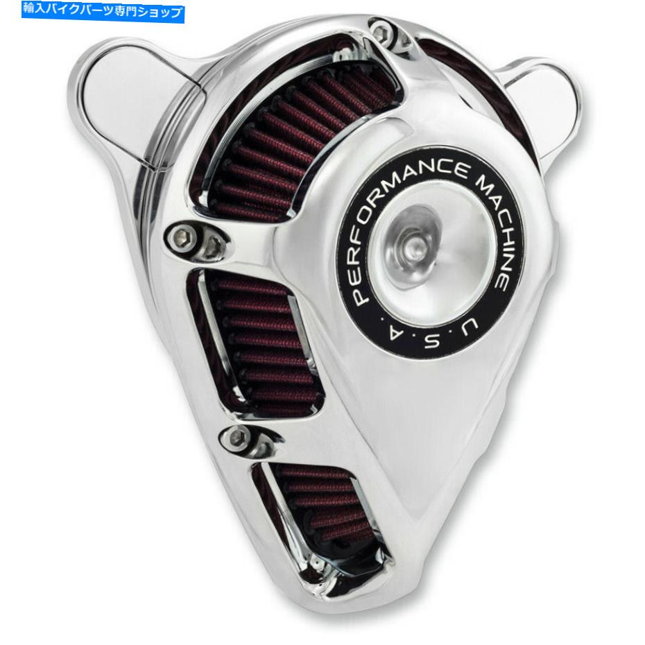 Air Filter 2008年から2017年のハーレーのパフォーマンスマシンクロムジェットエアクリーナー* Performance Machine Chrome Jet Air Cleaner for 2008-2017 Harley*【並行輸入品】