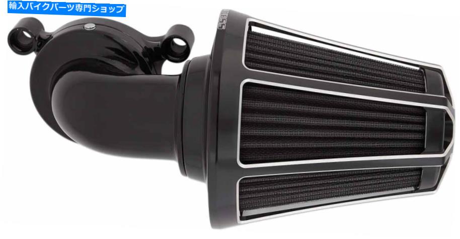 Air Filter アーレンネスモンスターサッカーエアクリーナーキットカバー付きエアクリーナーキット-BEVELED -BLACK -81036 Arlen Ness Monster Sucker Air Cleaner Kit with Cover - Beveled - Black - 81036【並行輸入品】