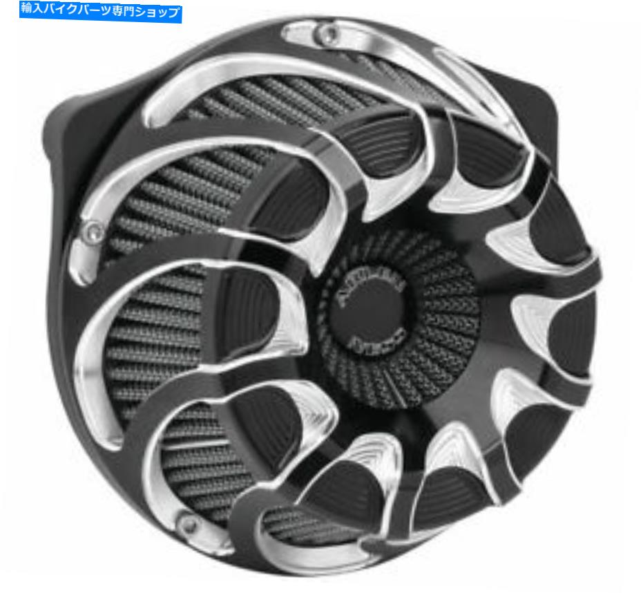 Air Filter アーレンネスブラック逆シリーズドリフトエアクリーナーキット-18-983 Arlen Ness Black Inverted Series Drift Air Cleaner Kit - 18-983【並行輸入品】