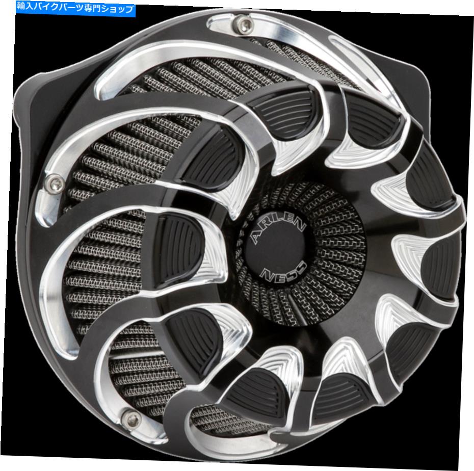 Air Filter アーレン18-983逆シリーズドリフトエアクリーナーキットハーレーソフトアイルモデル Arlen 18-983 Inverted Series Drift Air Cleaner Kit for Harley Softail models【並行輸入品】