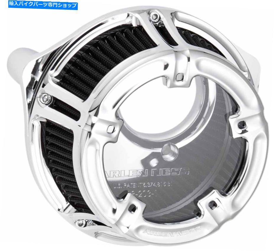 Air Filter アーレンネスメソッドクリアサッカーエアクリーナーキット-Chrome -18-970 Arlen Ness Method Clear Sucker Air Cleaner Kit - Chrome - 18-970【並行輸入品】
