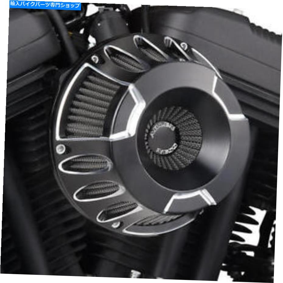 Air Filter アーレンネスディープカットインバートエアクリーナーブラックハーレーフルクスストリートグライド08-16 Arlen Ness Deep Cut Inverted Air Cleaner Black Harley FLHX Street Glide 08-16【並行輸入品】｜Us Custom Parts Shop USDM