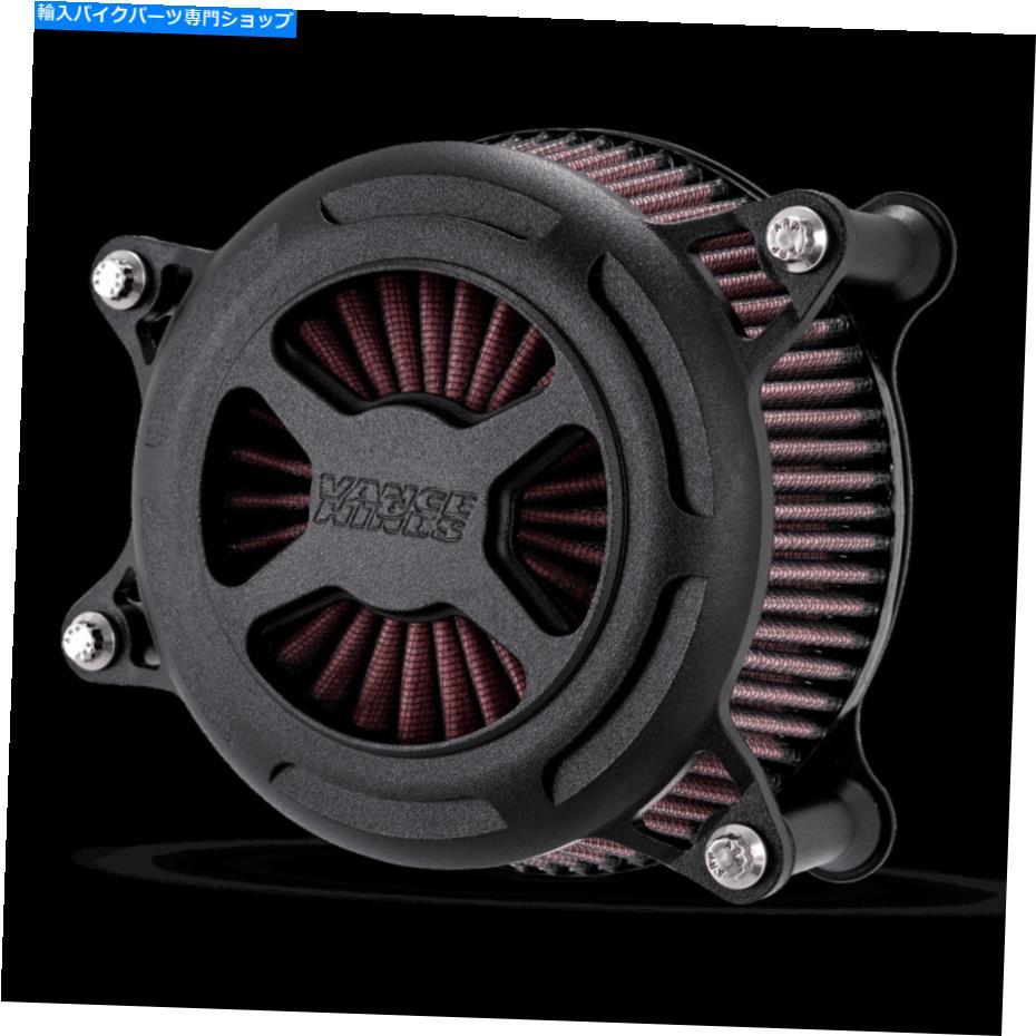 Air Filter vance and Hines Vo2エアクリーナーキットK＆N XSTREAMフィルター2017+ハーレーツーリング Vance and Hines VO2 Air Cleaner Kit with K&N Xstream Filter 2017+ Harley Touring【並行輸入品】