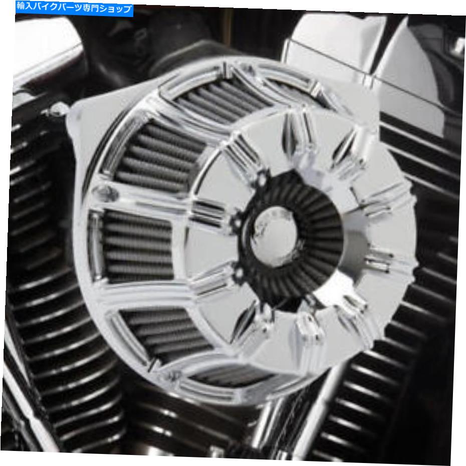 Air Filter Arlen Ness 10ゲージ逆吸いビッグサッカーエアクリーナーキットChrome＃18-940 Arlen Ness 10-Gauge Inverted Big Sucker Air Cleaner Kit Chrome #18-940【並行輸入品】