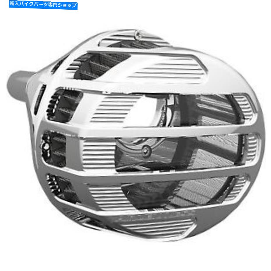 Air Filter Arlen Ness 81-303ツーリング用のChrome Sidekickシリーズエアクリーナーキット08-16 Arlen Ness 81-303 Chrome Sidekick Series Air Cleaner Kit for Touring 08-16【並行輸入品】