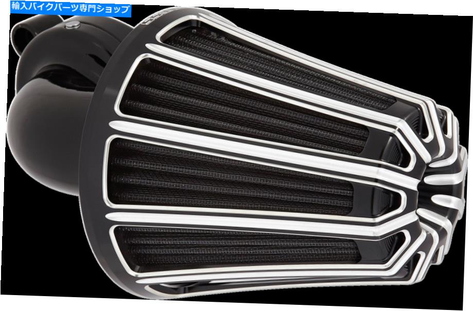 Air Filter Arlen Ness 10ゲージモンスターエアクリーナーブラック81-007 Arlen Ness 10 Gauge Monster Air Cleaner Black 81-007【並行輸入品】