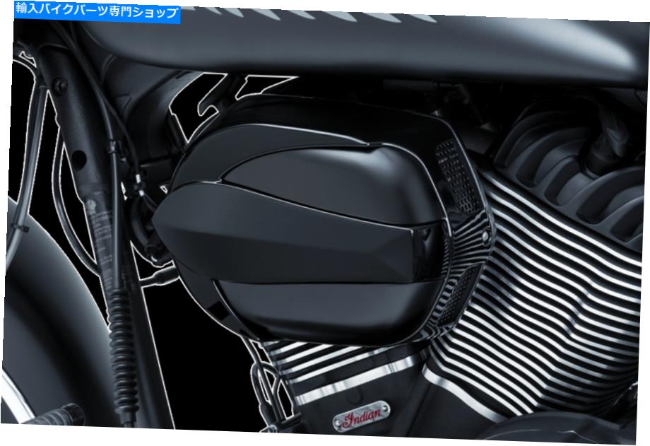 Air Filter Kuryakyn Gloss Black Vantage Air Cleaner Filter Kit Indianチーフ2014-2022 Kuryakyn Gloss Black Vantage Air Cleaner Filter Kit Indian Chief 2014-2022【並行輸入品】