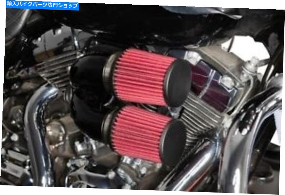 Air Filter S＆Sチューニング誘導エアクリーナーキットブラック170-0637Aハーレーデビッドソン S&S Tuned Induction Air Cleaner Kit Black 170-0637A Harley Davidson【並行輸入品】