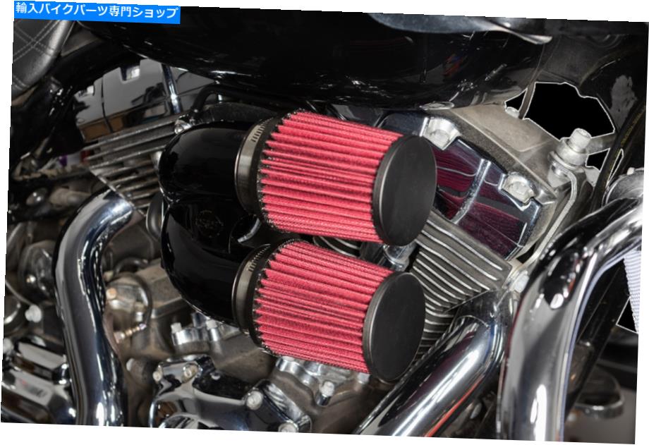 Air Filter S＆Sサイクルチューニング誘導エアクリーナー170-0637A S & S Cycle Tuned Induction Air Cleaner 170-0637A【並行輸入品】