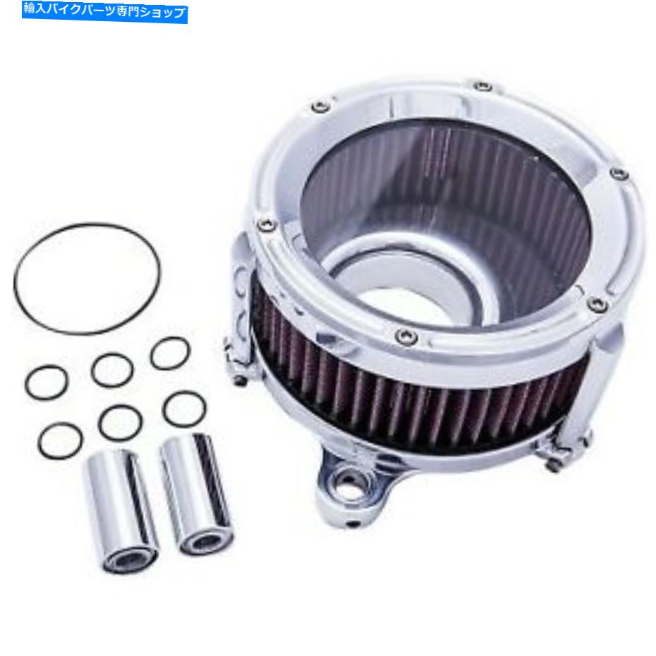 Air Filter ツインカム用のトラスククロムアサルトチャージハイフロークリーナーキット Trask Chrome Assault Charge High-Flow Cleaner Kit for Twin Cam【並行輸入品】 102,669円