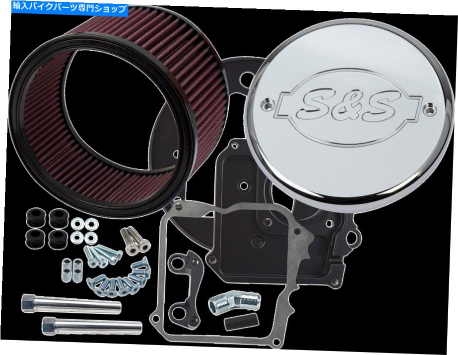 Air Filter カバー付きS&Sサイクルインディアンエアクリーナーキット170-0295E S & S Cycle Indian Air Cleaner Kit with Cover 170-0295E【並行輸入品】|Us Custom Parts Shop USDM